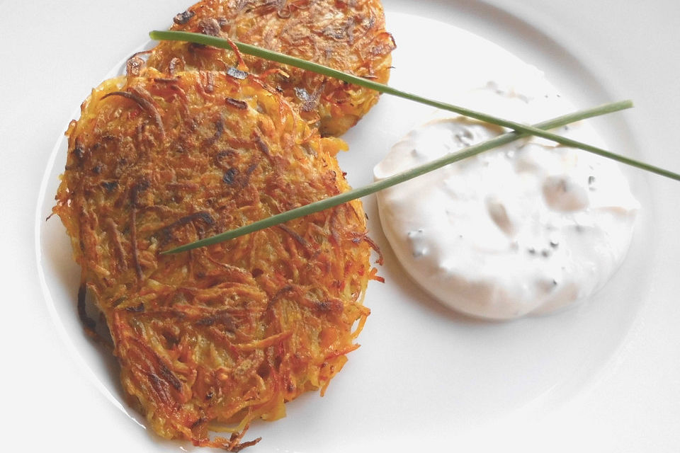 Kartoffel - Möhren - Rösti