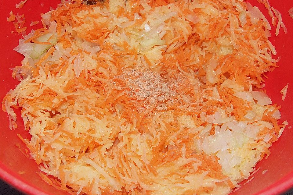 Kartoffel - Möhren - Rösti