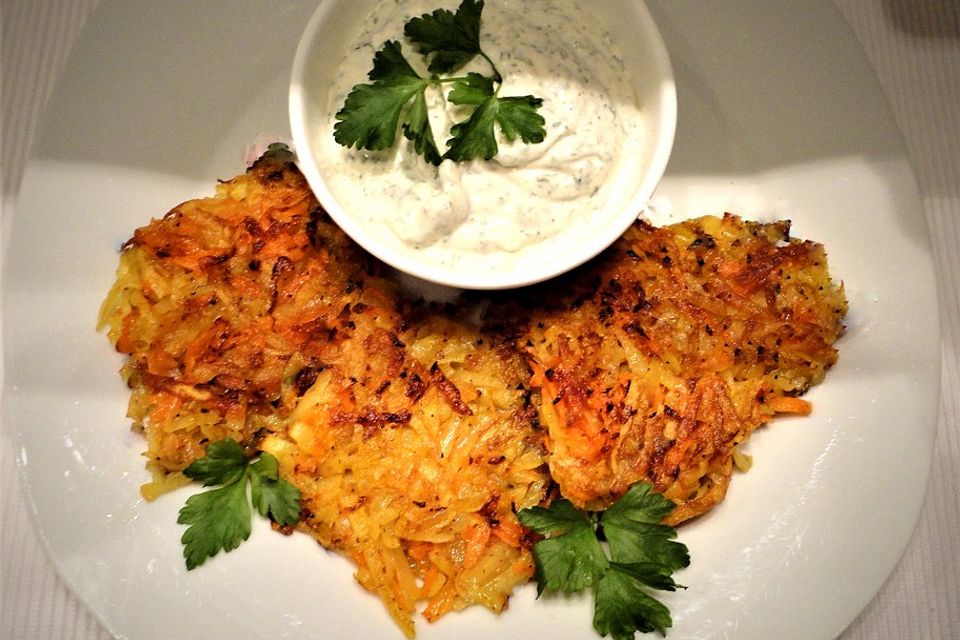 Kartoffel - Möhren - Rösti