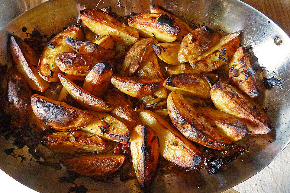 Ofenkartoffeln mit Olivenöl