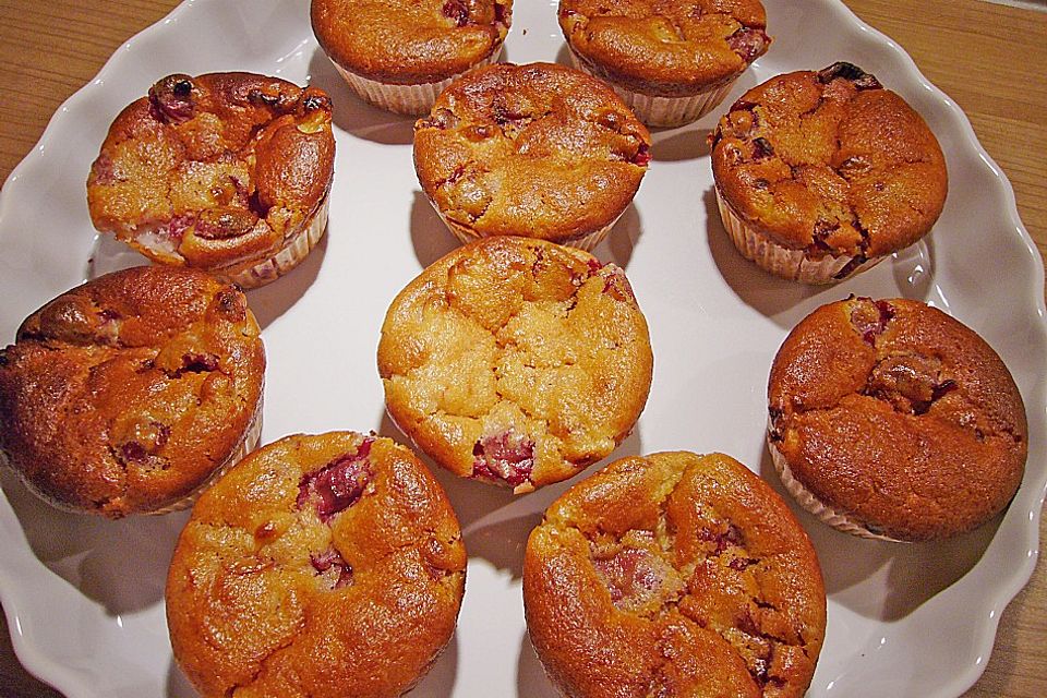 Kirsch - Bananen - Muffins