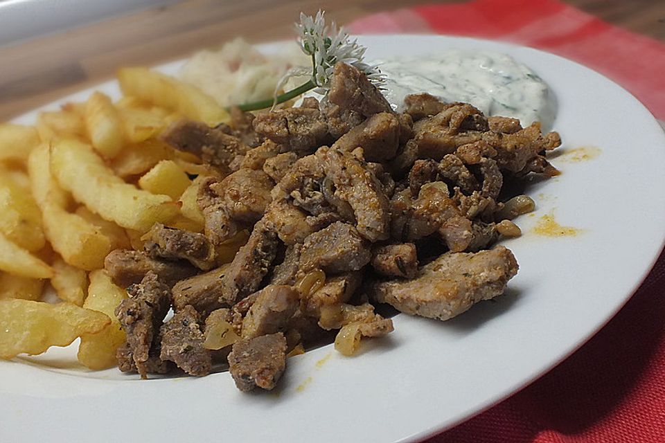 Pfannen-Gyros