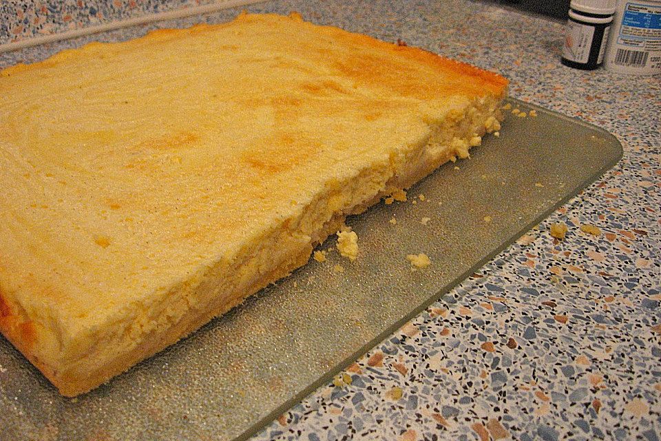 Quarkkuchen mit Eierlikör