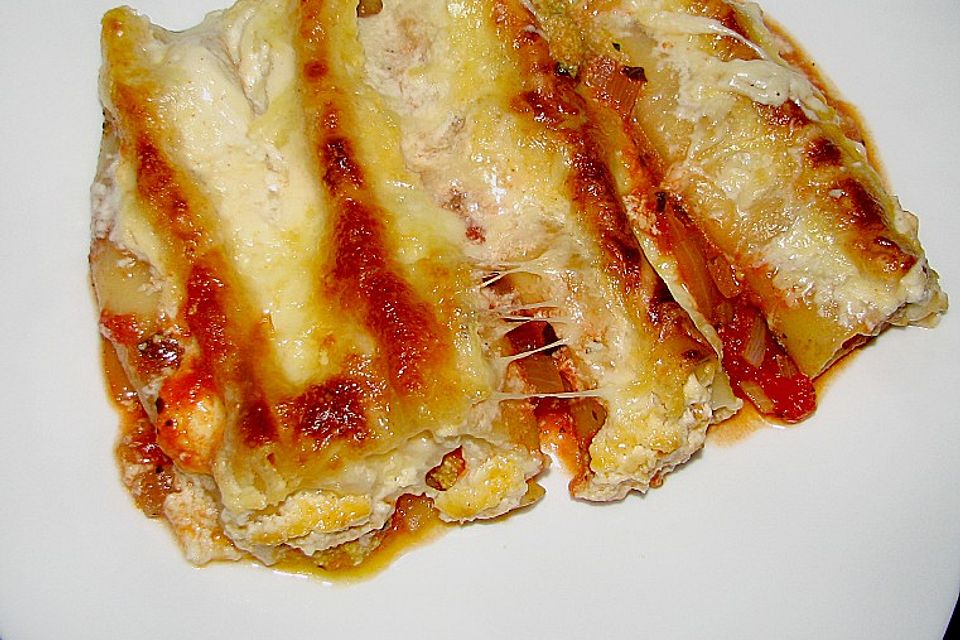 Kürbis-Ricotta-Cannelloni