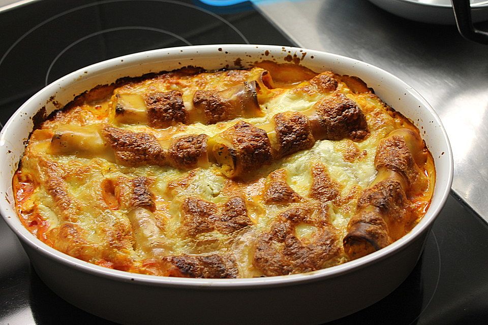 Kürbis-Ricotta-Cannelloni