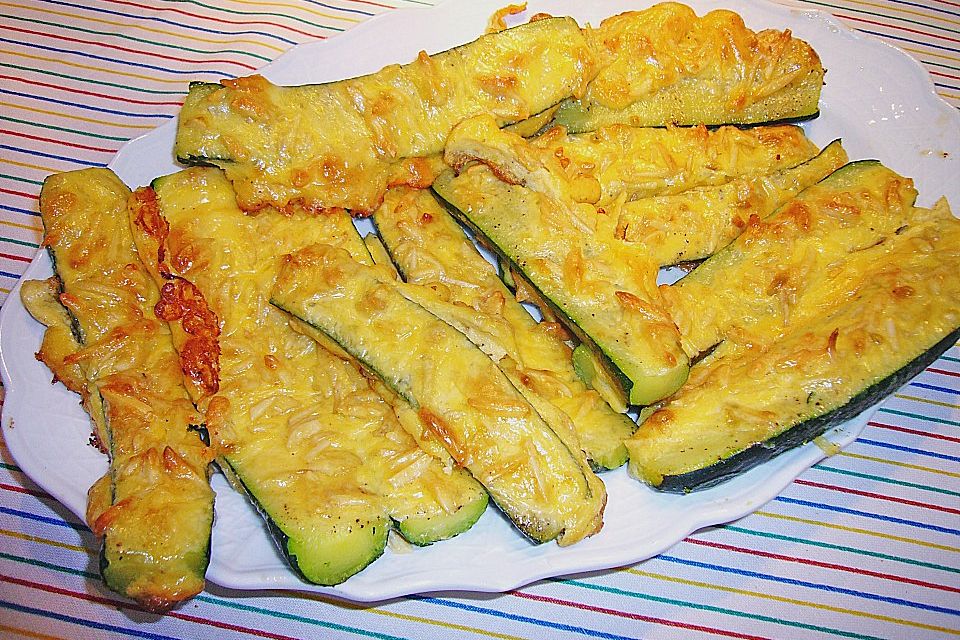 Gratinierte Zucchini