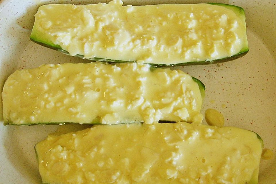 Gratinierte Zucchini