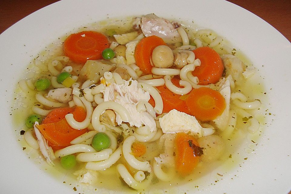 Omas Hühnersuppe