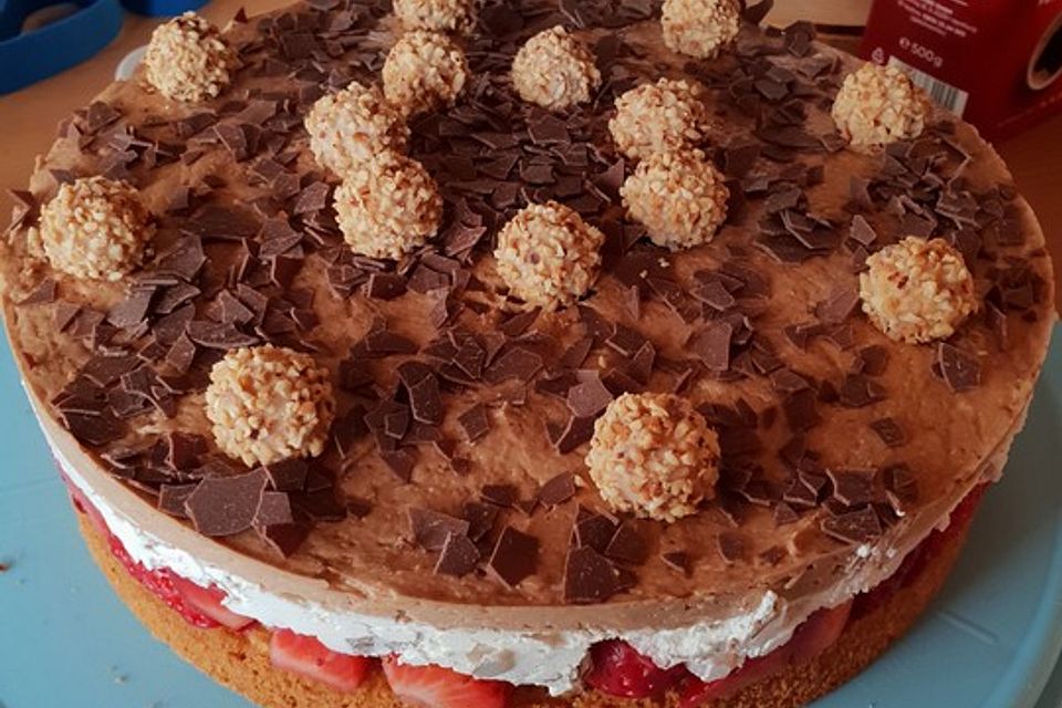 Milka - Herzen - Torte