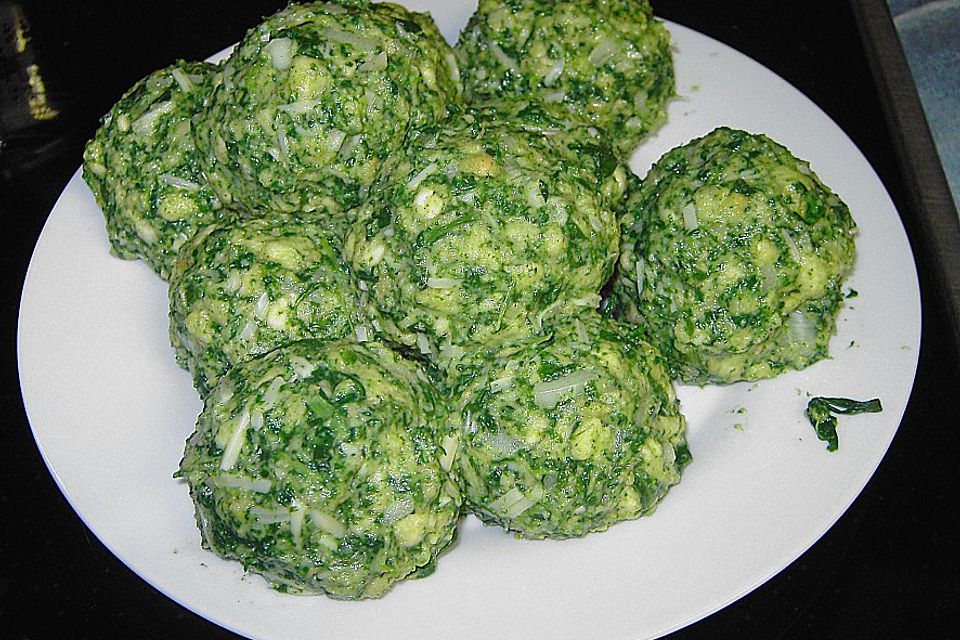 Spinatknödel