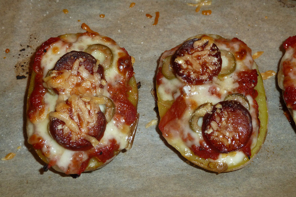 Pizza - Kartoffeln