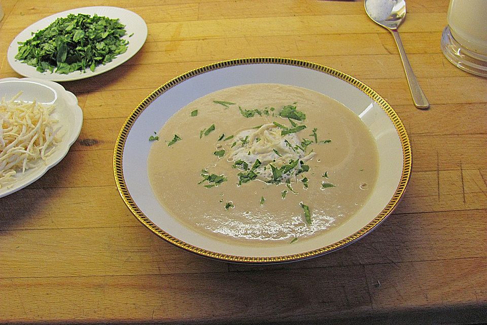 Curry - Pastinaken - Suppe