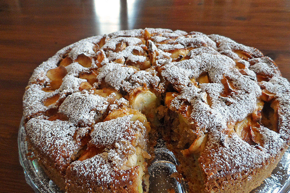 Apfelkuchen mit Zimt