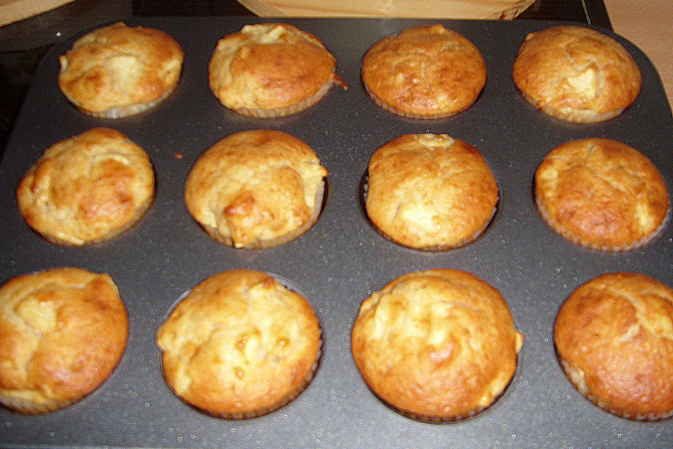 Apfel - Joghurt Muffins