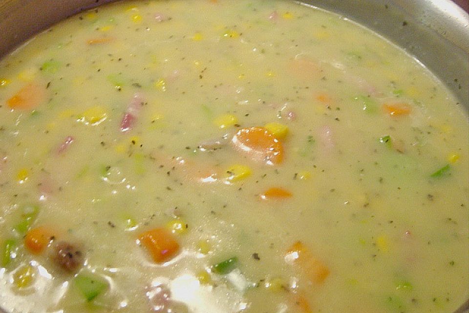 Kartoffel - Käse - Suppe