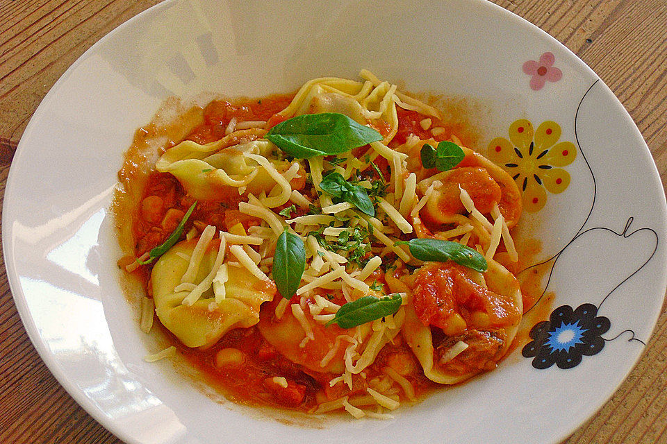 Tortellini - Thunfisch - Pfanne