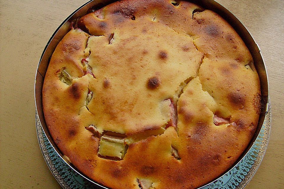 Rhabarber-Quark-Kuchen