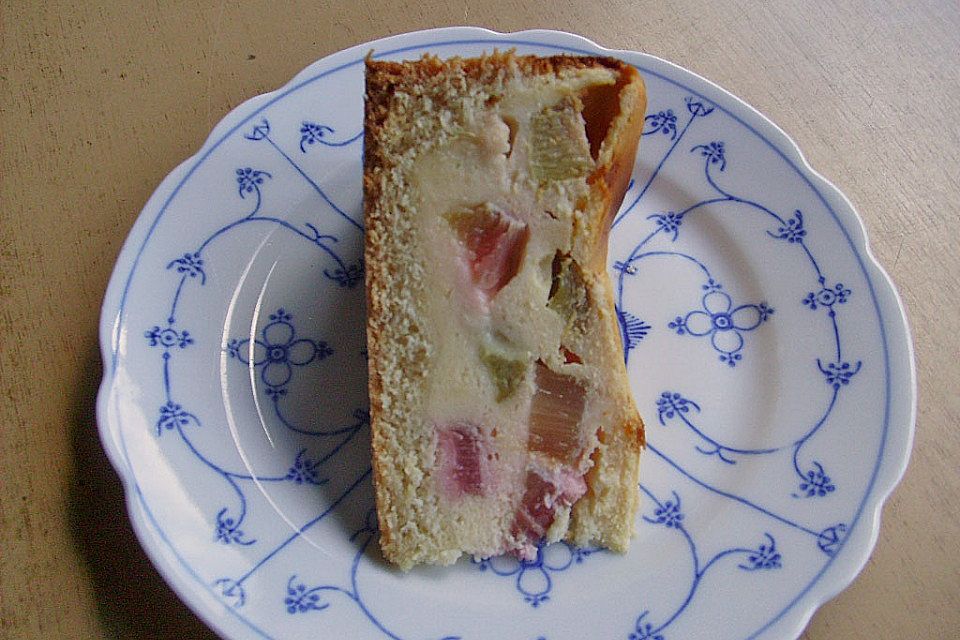 Rhabarber-Quark-Kuchen