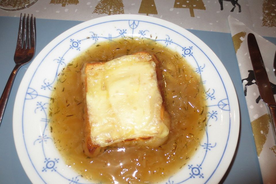 Zwiebelsuppe