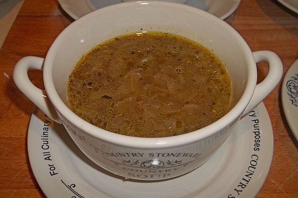 Zwiebelsuppe