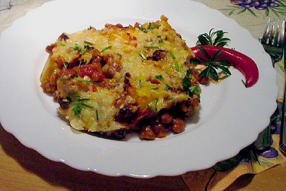 Chili con Carne - Auflauf