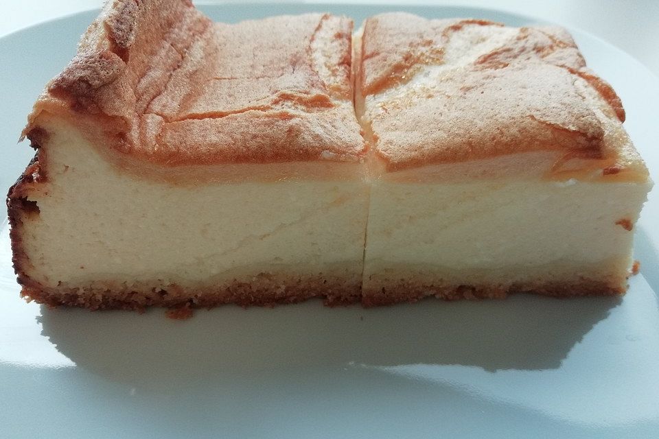 Käsekuchen vom Blech