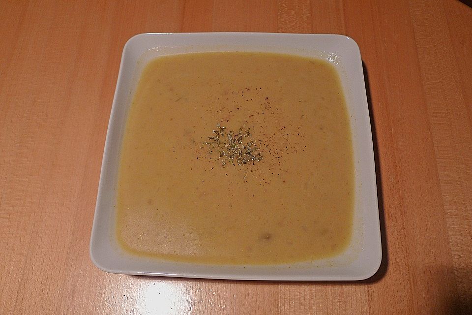 Topinambur - Curry - Suppe