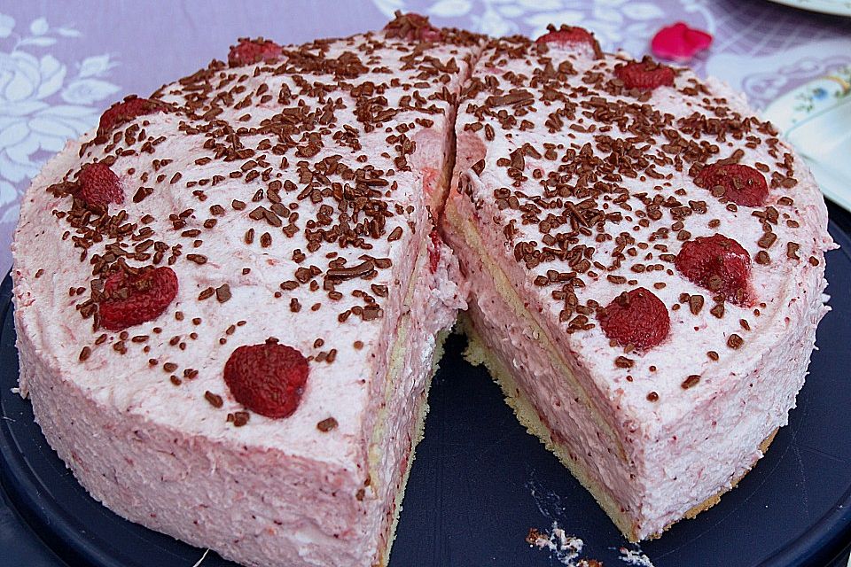 Obst - Sahne - Torte