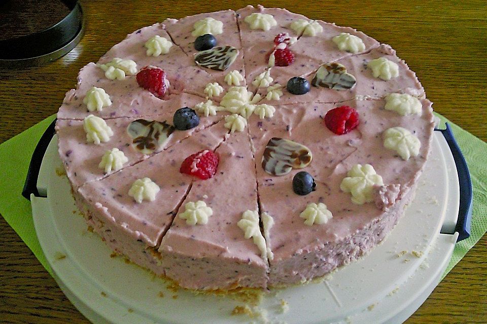 Obst - Sahne - Torte