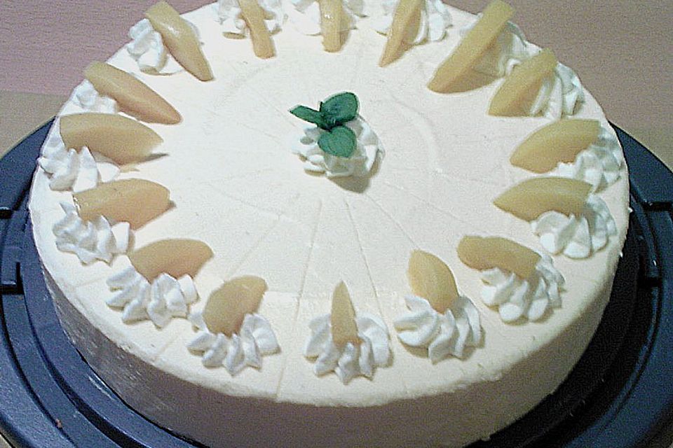 Obst - Sahne - Torte