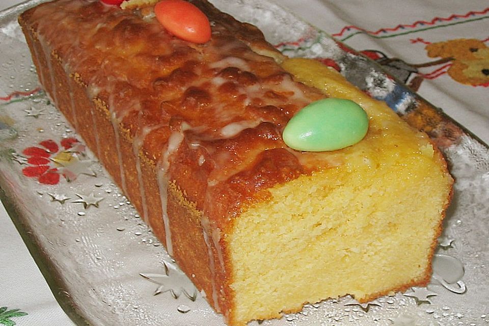 Saftiger Zitronenkuchen