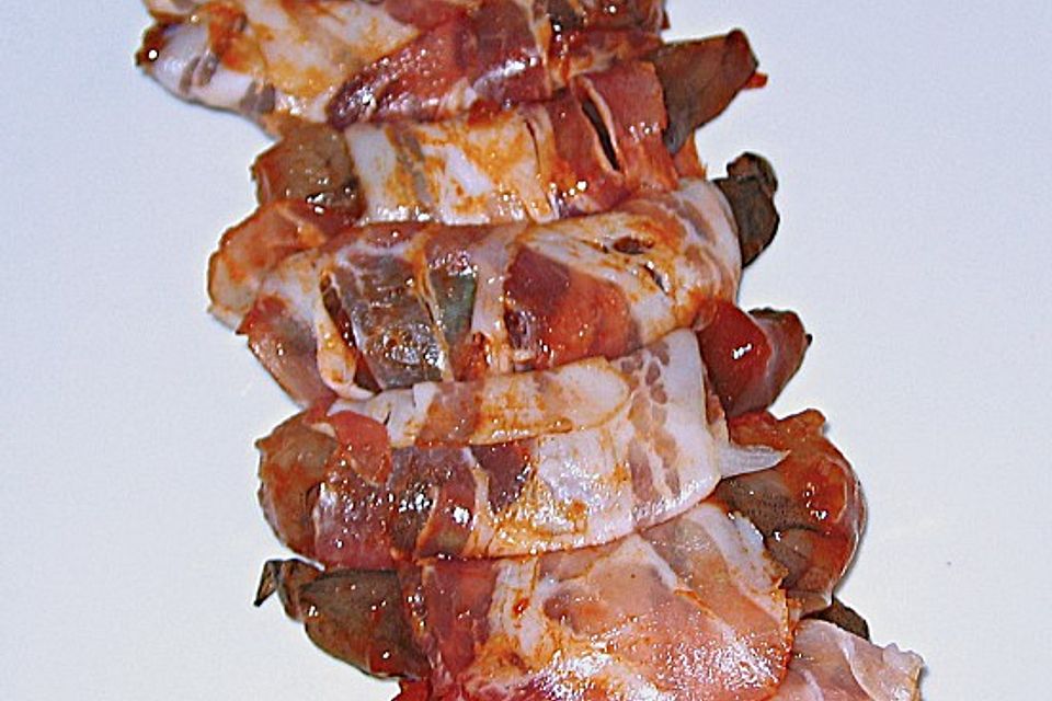 Bacon-Wrapped Barbecued Shrimp