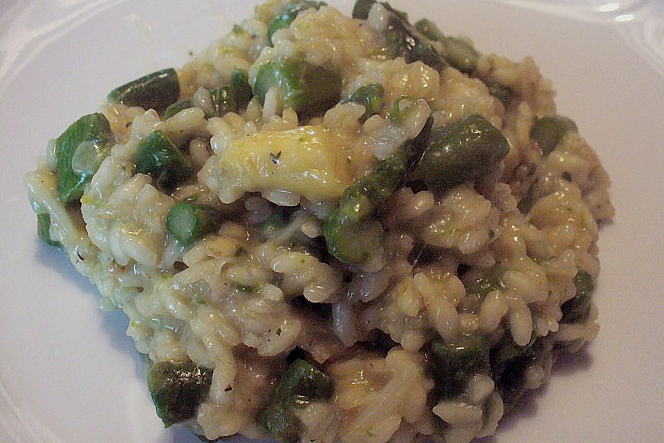 Spargelrisotto