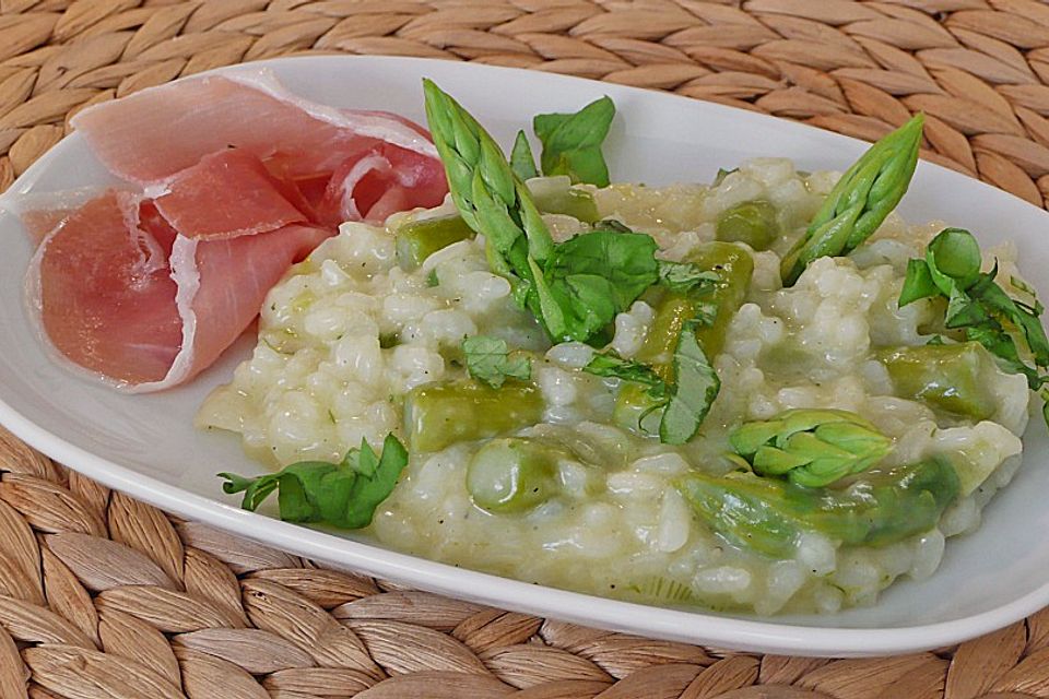 Spargelrisotto