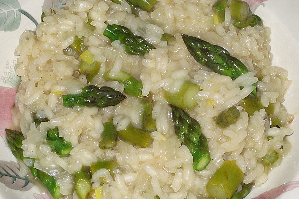 Spargelrisotto