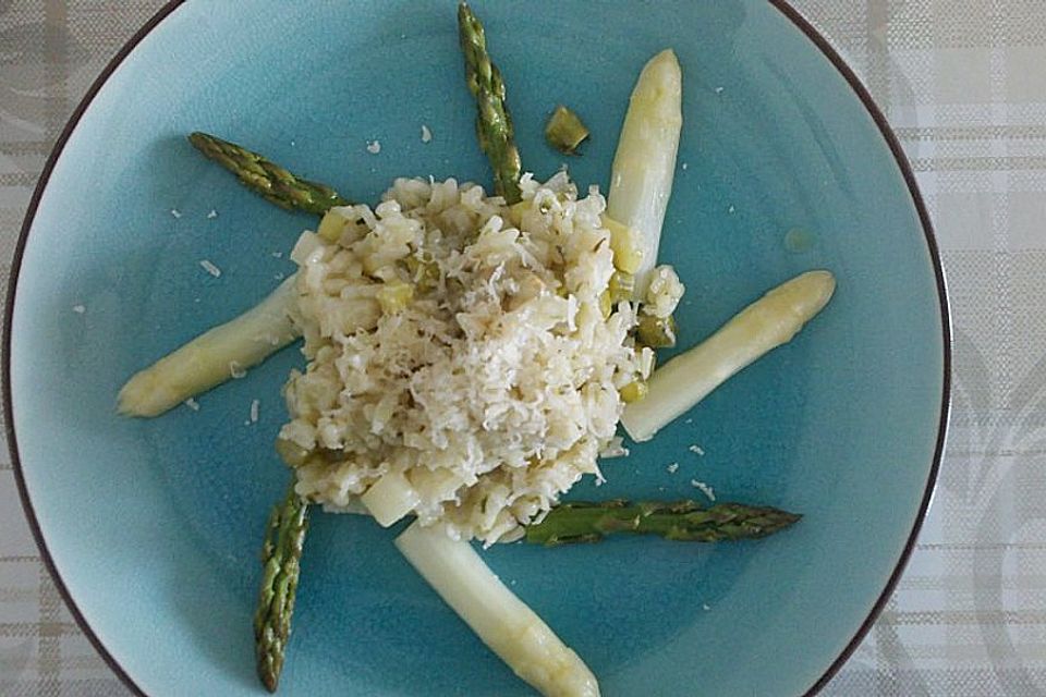 Spargelrisotto