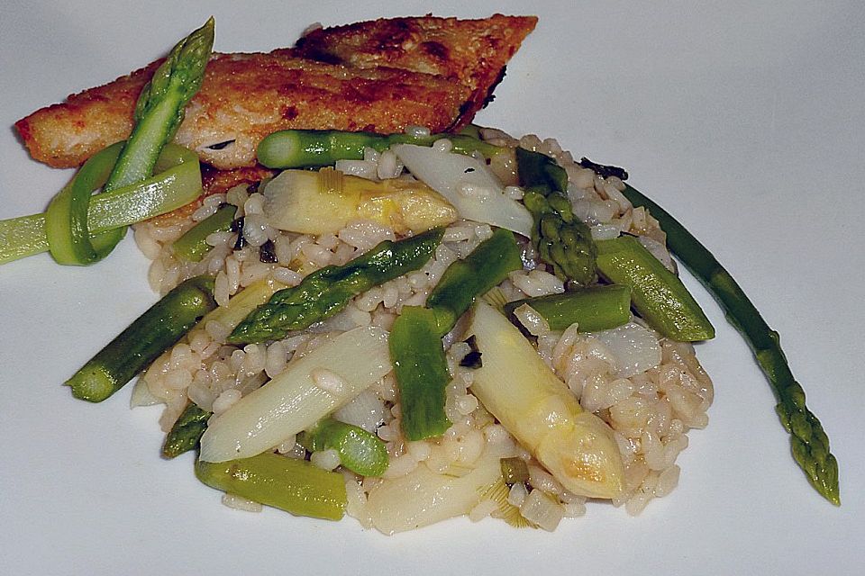 Spargelrisotto