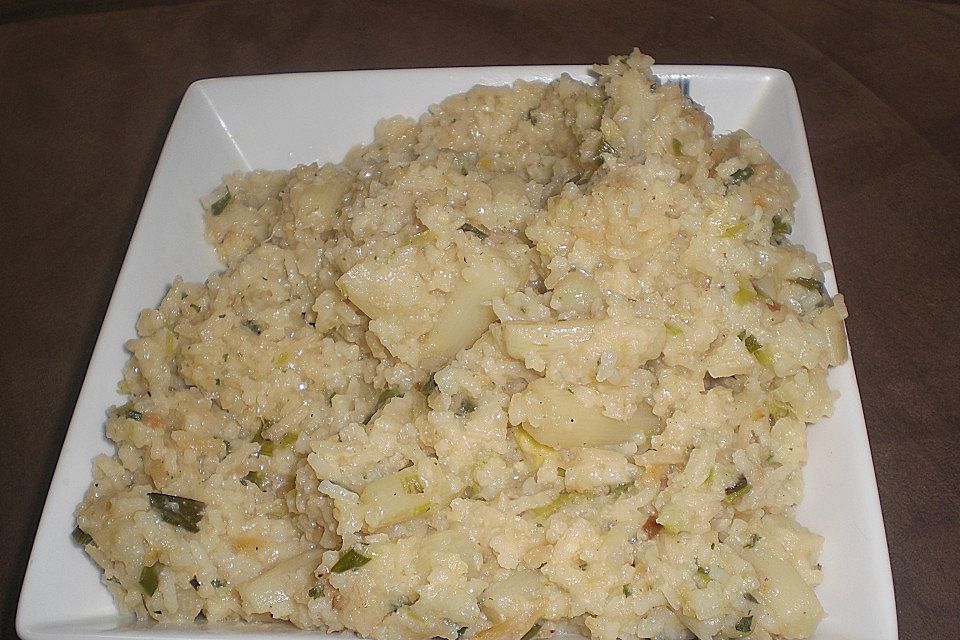 Spargelrisotto