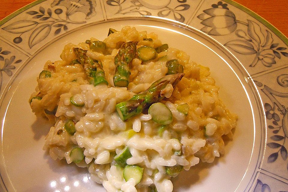 Spargelrisotto