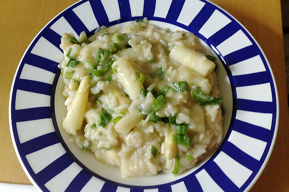 Spargelrisotto