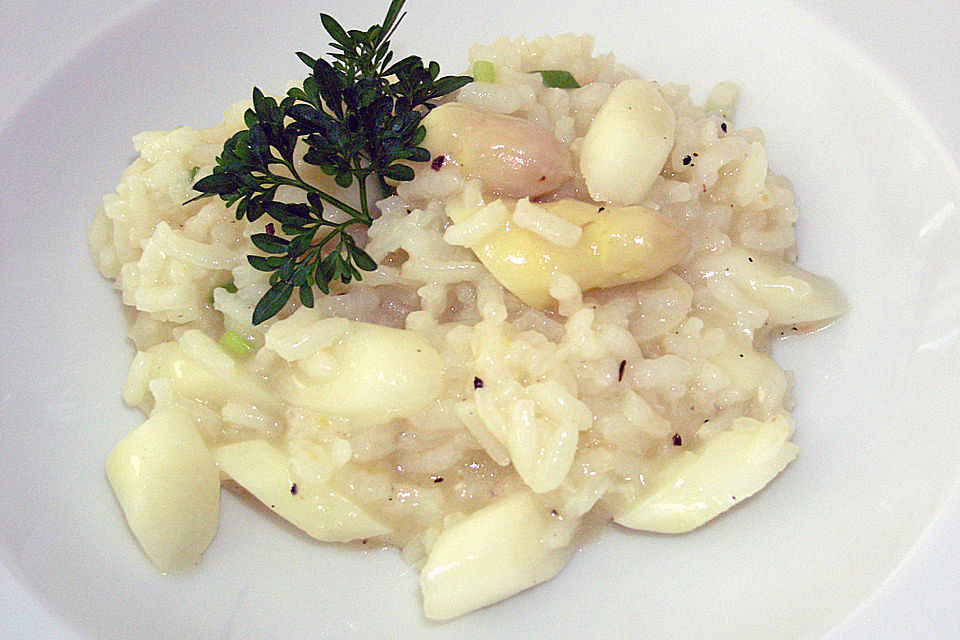 Spargelrisotto