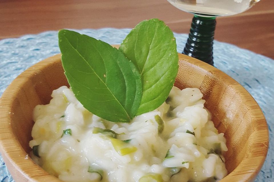 Spargelrisotto