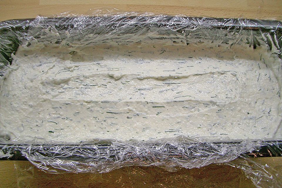 Lachsterrine mit Frischkäse