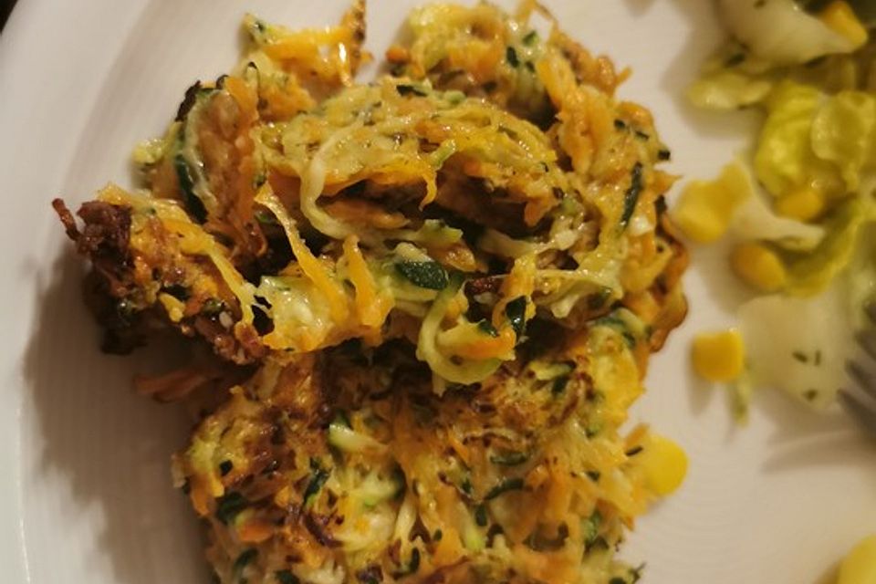 Zucchini - Möhren - Bratlinge