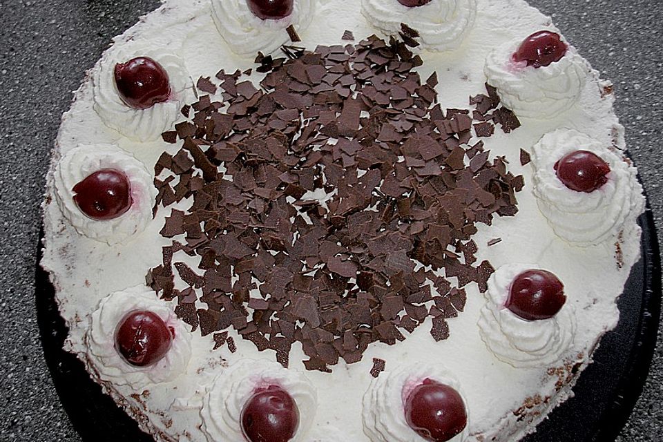 Schwarzwälder Kirschtorte - super easy