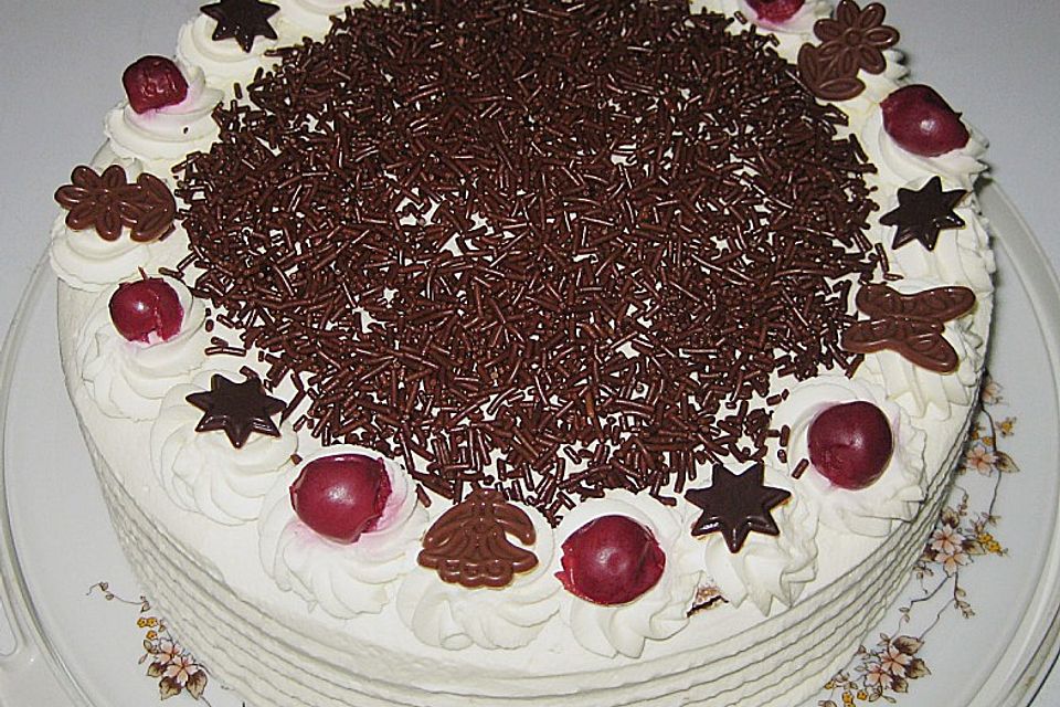 Schwarzwälder Kirschtorte - super easy