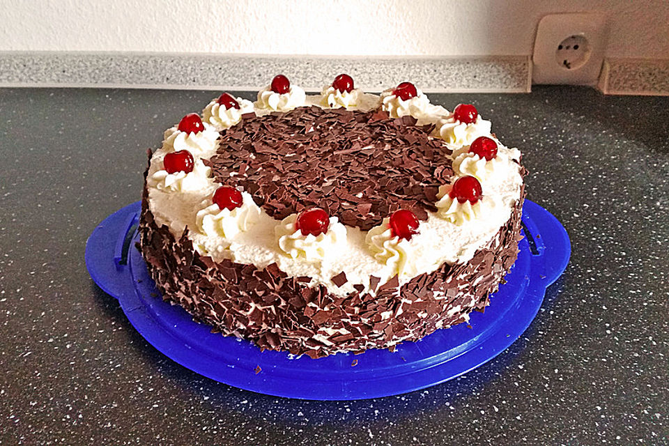 Schwarzwälder Kirschtorte - super easy