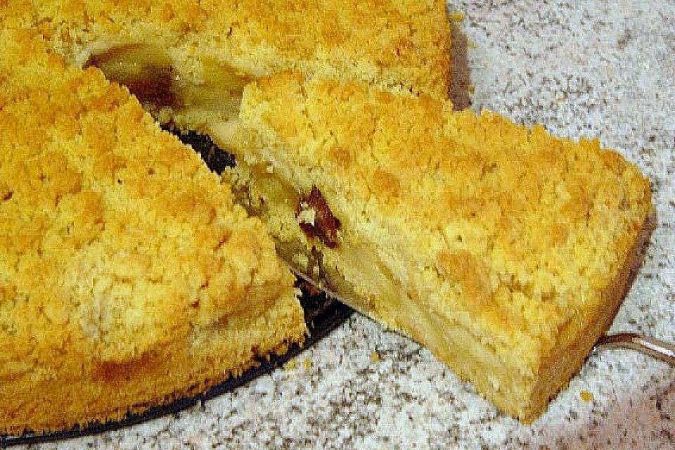 Apfel - Zimt - Krümelkuchen