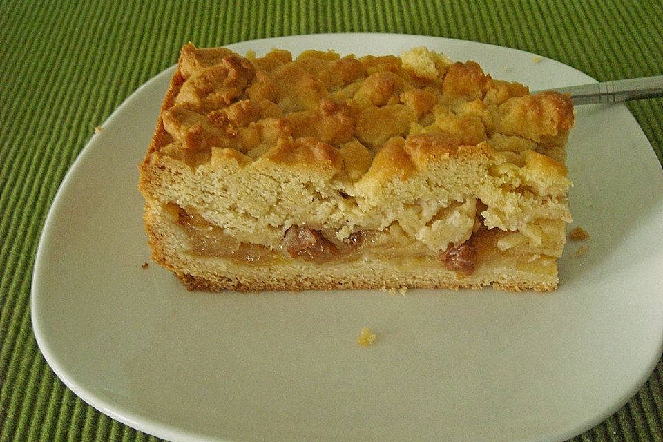 Apfel - Zimt - Krümelkuchen