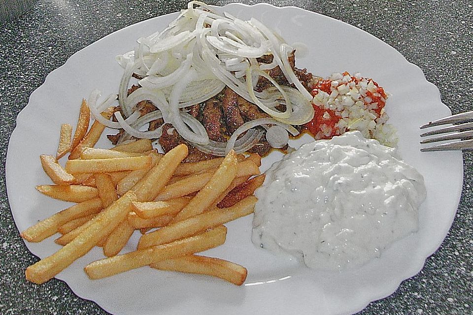 Annas Lieblingsgyros mit Tsatsiki